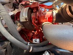 Motor with Exhaust System