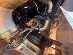 Motor with Diesel Particulate Filter