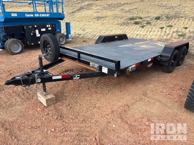 2023 H  16 ft T/A Flatbed Trailer