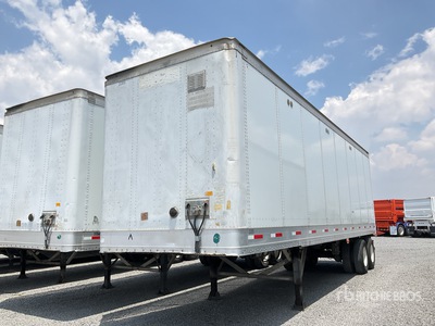 2018 Lozano 35 ft x 102 in T/A Caja Seca / Van Trailer