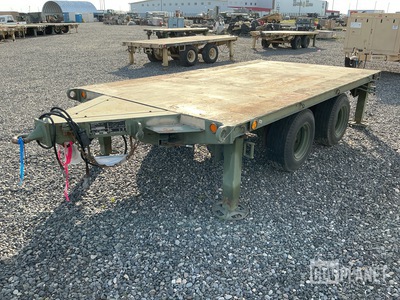 Utility Tool & Body M1061A1 Flatbed Trailer