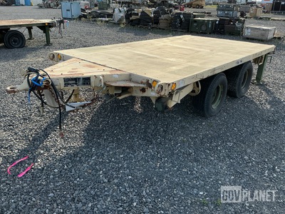 Utility Tool & Body M1061A1 Flatbed Trailer