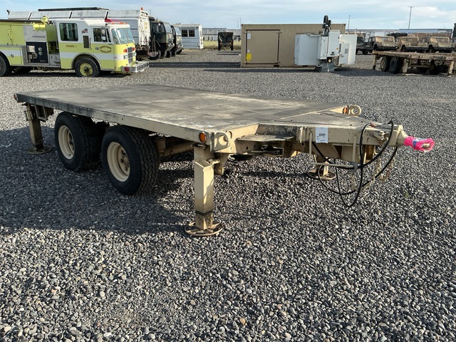 2007 Utility Tool & Body XM1061A1 Flatbed Trailer