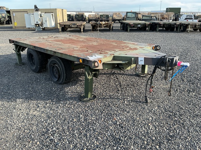 Utility Tool & Body M1061A1 Flatbed Trailer