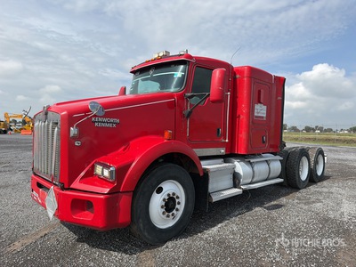 2015 Kenworth T800 6x4 Tractocamion con Dormitorio / T/A Sleeper Truck Tractor