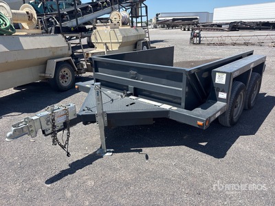 2018 JLG UT610 8 ft T/A Ground Load Trailer