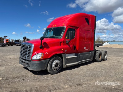 2014 Freightliner Cascadia 125 6x2 T/A Sleeper Truck Tractor