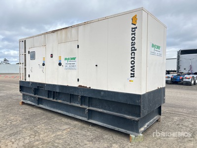 2011 BROADCROWN BCC550-50E2 500 kVA Skid-Mounted Generator Set