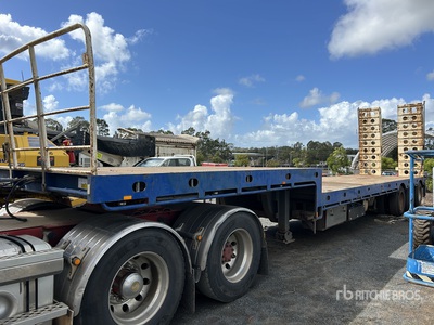 2022 AAA Trailers Tri/A Step Deck Trailer