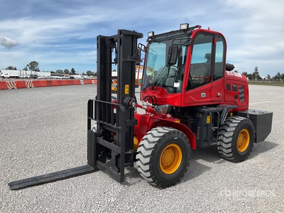 2026 KUL RTF-3500 7700 lb 4x4 Montacargas Todo Terreno (Sin Usar) / Rough Terrain Forklift (Unused)