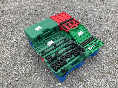 Quantity of (12) Boxes of 2026 OKG OK12 Lote de Dados para Reparacion Automotriz (Sin Usar) / Socket Auto Repair Tool Kit أدوات يدوية متنوعة (Unused)