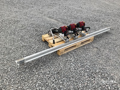2026 OKG HP-LM3000 Lote de Reglas Vibratorias para Concreto (Sin Usar) / Vibrating Level Ruler Concrete Screed (Unused)