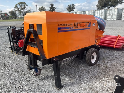 2026 OKG HBT30-08-90R Bomba Portatil para Concreto (Sin Usar) / Portable Bomba de hormigón (Unused)