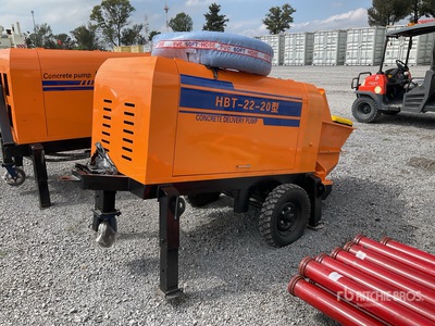 2026 OKG HBT22-20 Bomba Portable Electrica para Concreto (Sin Usar) / Portable Electric Bomba de hormigón (Unused)