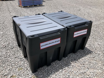 Quantity of (2) 2026 KUL DL550 550 L Portable Poly Diesel Tanque de Combustible (Sin Usar) / Réservoir de carburant (Unused)