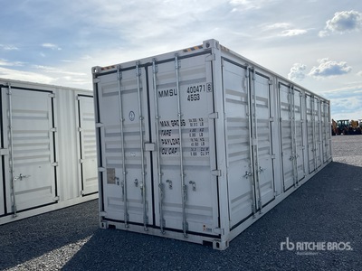 2025 40 ft High Cube Multi-Door Contenedor / Storage Container