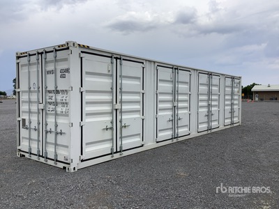 2026 40 ft High Cube Multi-Door Contenedor / حاويات تخزين