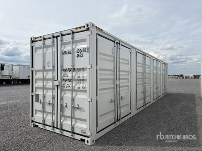 2025 40 ft High Cube Multi-Door Contenedor / Conteneur de stockage