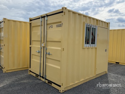 2026 10 ft Standard Oficina Movil Tipo Contenedor / Conteneur de stockage