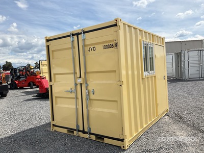 2026 10 ft Oficina Movil Tipo Contenedor / Storage Container