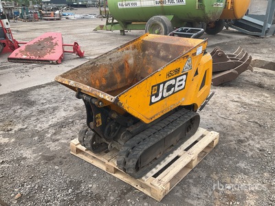 JCB Walk-Behind Hi-Tip Mini Crawler Dumper