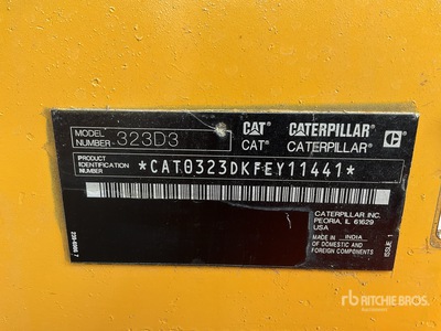 2023 Cat 323D3 Excavadora Hidraulica / Excavadora de Cadenas