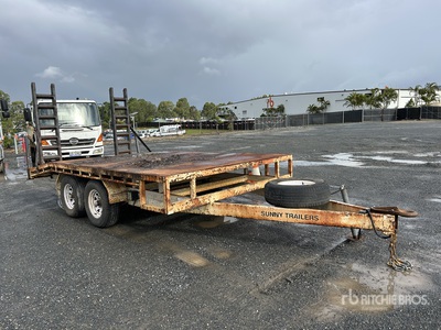 2018 Sunny Bogie/A Box Trailer