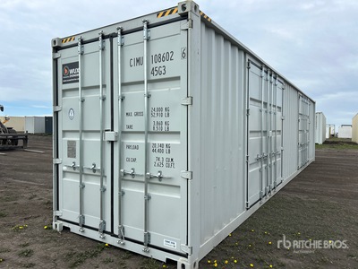 2026 40 ft High Cube Multi-Door Storage Container