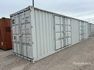 2026 40 ft High Cube Multi-Door Storage Container (Unused)