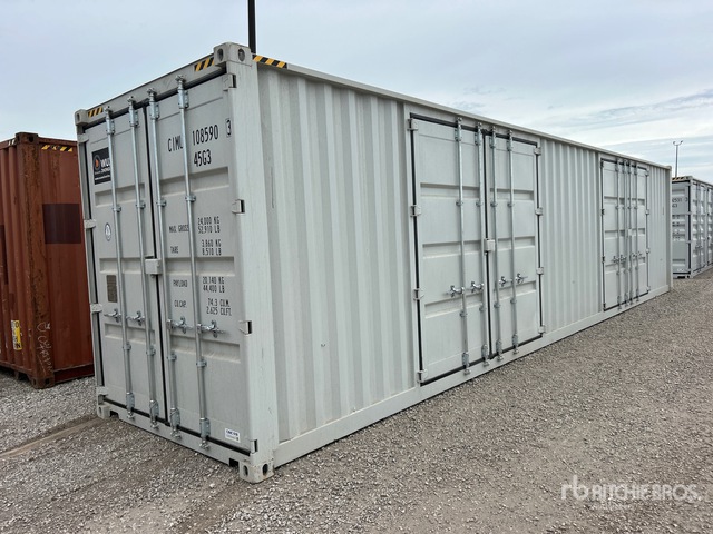 2026 40 ft High Cube Multi-Door Storage Container (Unused)