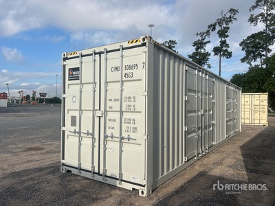 2026 40 ft High Cube Multi-Door Storage Container