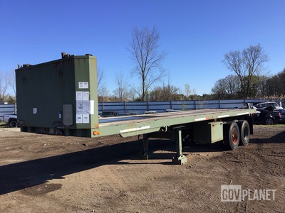 Dynaweld M871A2R Flatbed Trailer