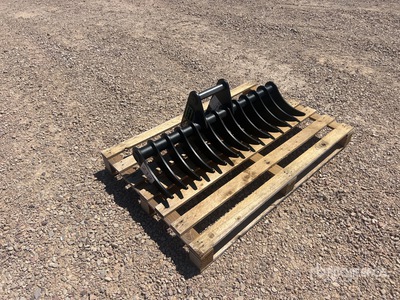 2026 Haener HBR1000-MS01-A 1000 mm Lifting Excavator Rake (Unused)