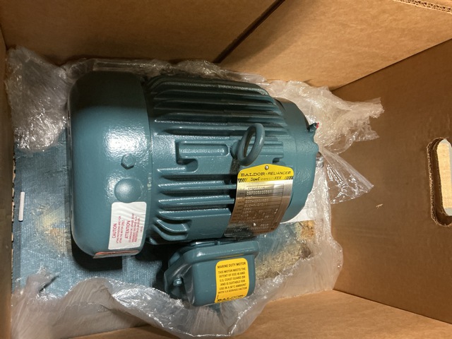 (2) Baldor ECP3584T A/C Motors
