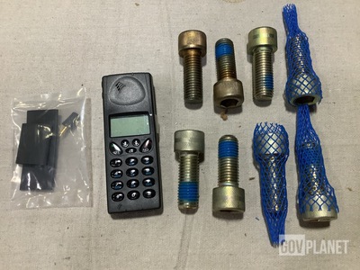 (8) Socket Head Cap Screws, (1) Radio Transceiver & Assorted Items