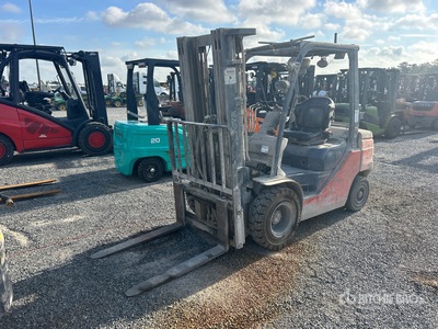 2020 Toyota 8FGU25 4500 lb Cushion Tire Gabelstapler
