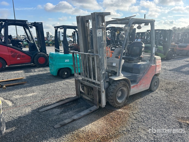 2020 Toyota 8FGU25 4500 lb Cushion Tire Forklift