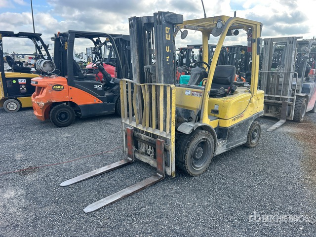 2021 Hyster H50FT 4600 lb Pneumatic Tire Forklift