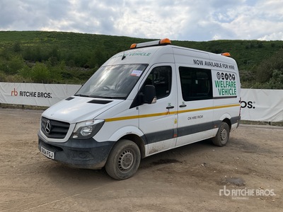 2014 Mercedes Sprinter Welfare van Cargo Van