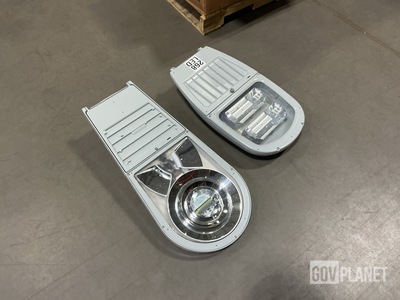 (4) Assorted GE LED Luminaire Fixtures
