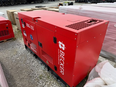 Becker BDG-25S Generator Set (Unused)