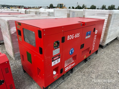 2025 Becker BDG-60S Generador    (Unused)