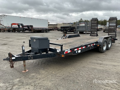 2016 Quality 20 ft T/A Equipment Trailer