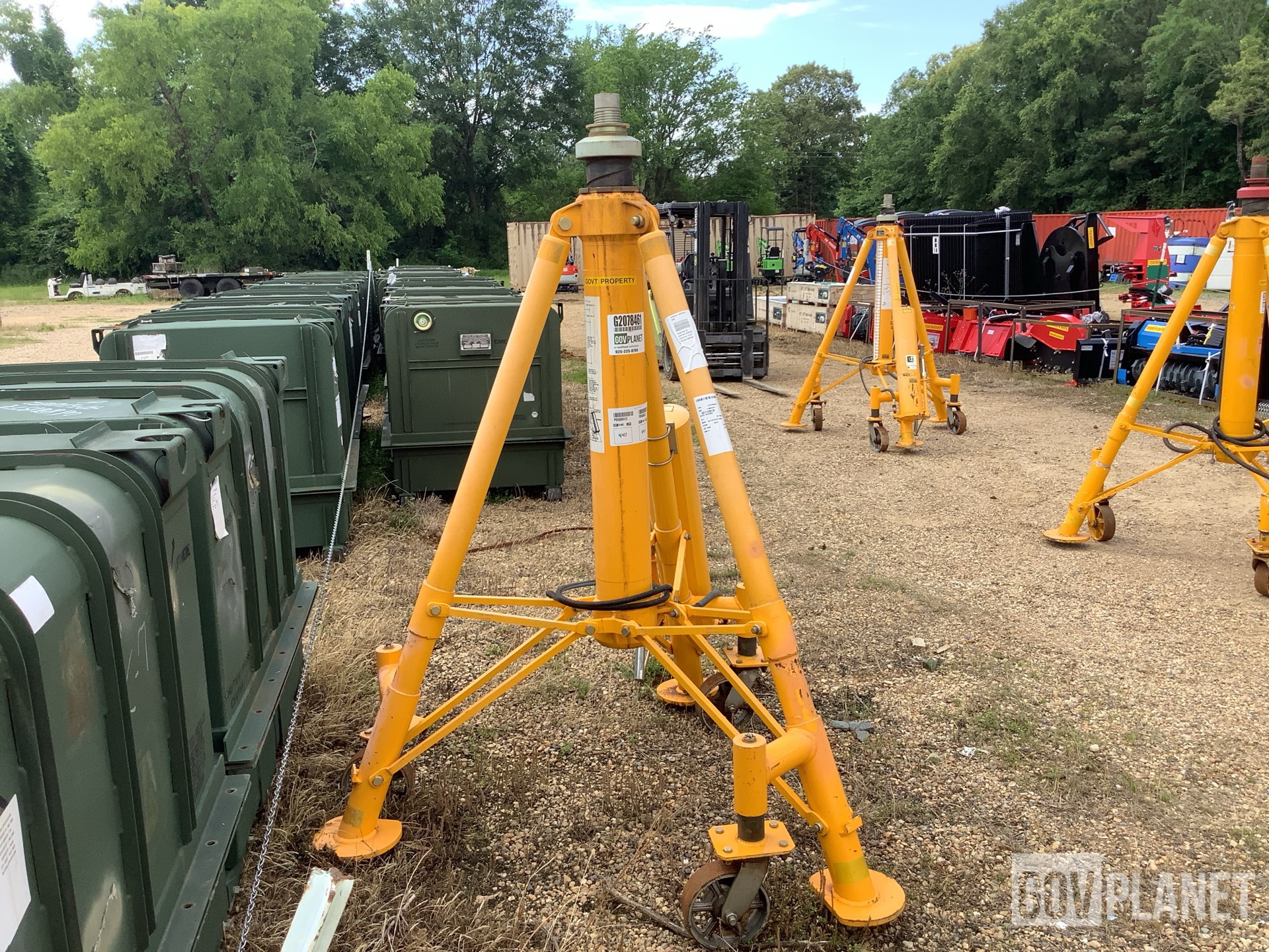 トップス jack29 Surplus Columbus Jack Regent 53J6268/-10E1 Tripod Hydraulic Jack