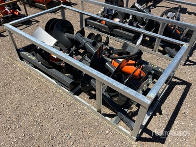 Quantity of (2) 2026 Wolverine ADB-13-1218R Skid Steer Auger (Unused)