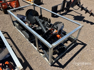 Quantity of (2) 2026 Wolverine ADB-13-1218R Skid Steer Auger (Unused)