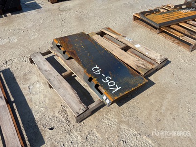 2026 Wolverine QMP3-16-6T 46 in Skid Steer Attachment Mounting Plate (Unused)