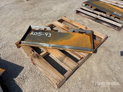 2026 Wolverine QMP3-16-6T 46 in Skid Steer Attachment Mounting Plate (Unused)