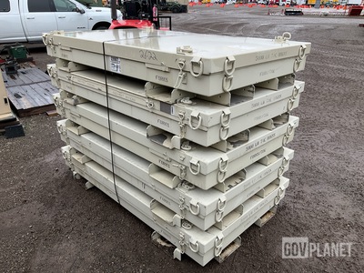 (5) Wel-Fab WFI-C130HD-SL4-T Collapsible Storage Containers