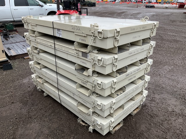 (5) Wel-Fab WFI-C130HD-SL4-T Collapsible Storage Containers